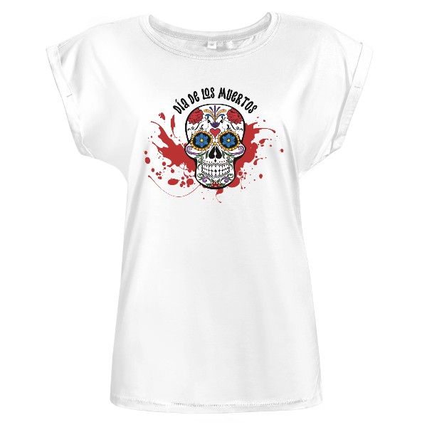 Tričko s potiskem Día de los Muertos - Den mrtvých