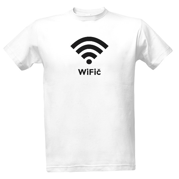 Tričko s potiskem WiFič